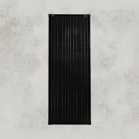 100W 12V Slimline Black Glass Solar Panel (20mm Frame)