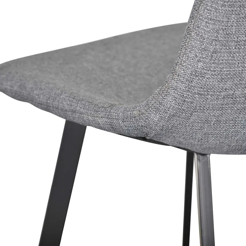 65cm Bar Stool - Dark Grey (Set of 2)