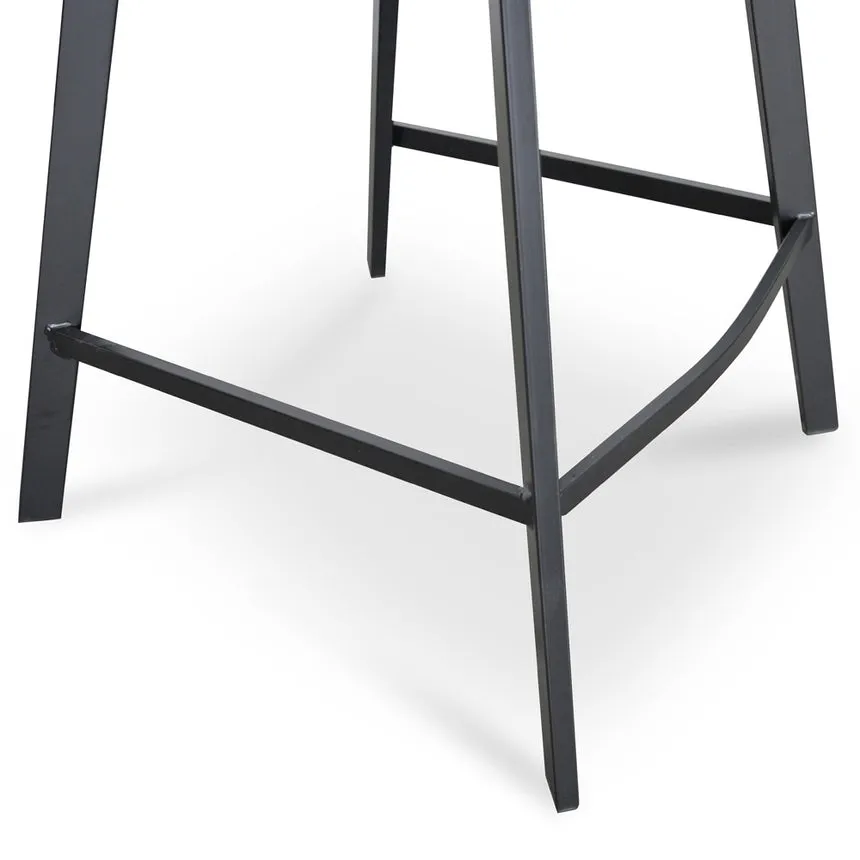 65cm Bar Stool - Dark Grey (Set of 2)