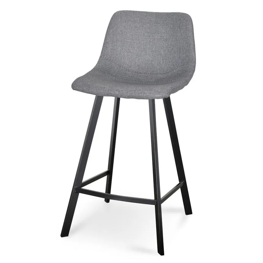 65cm Bar Stool - Dark Grey (Set of 2)