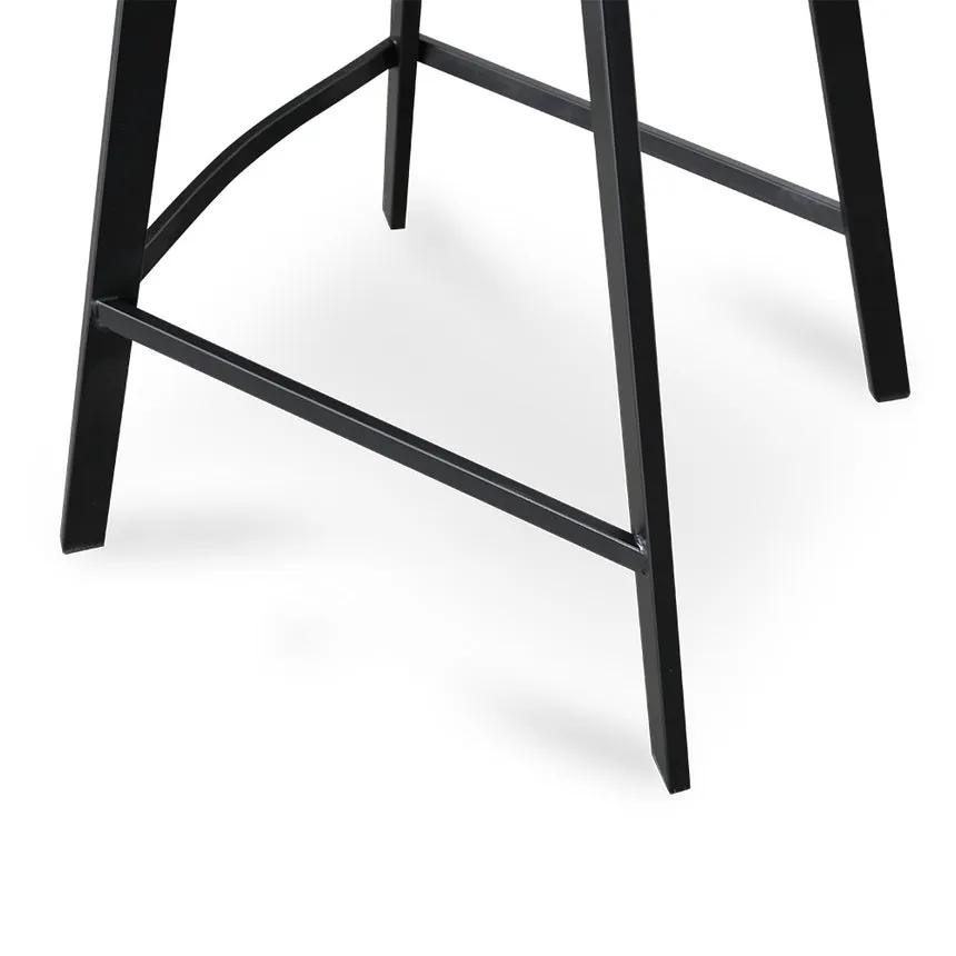 65cm Bar Stool - Dark Grey (Set of 2)