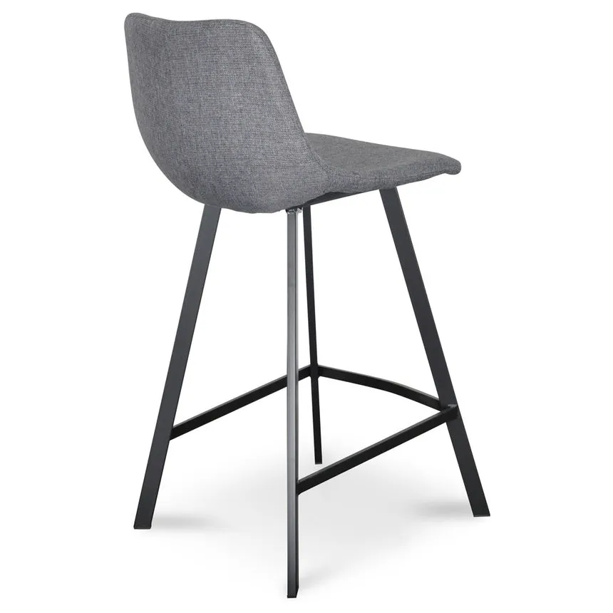 65cm Bar Stool - Dark Grey (Set of 2)