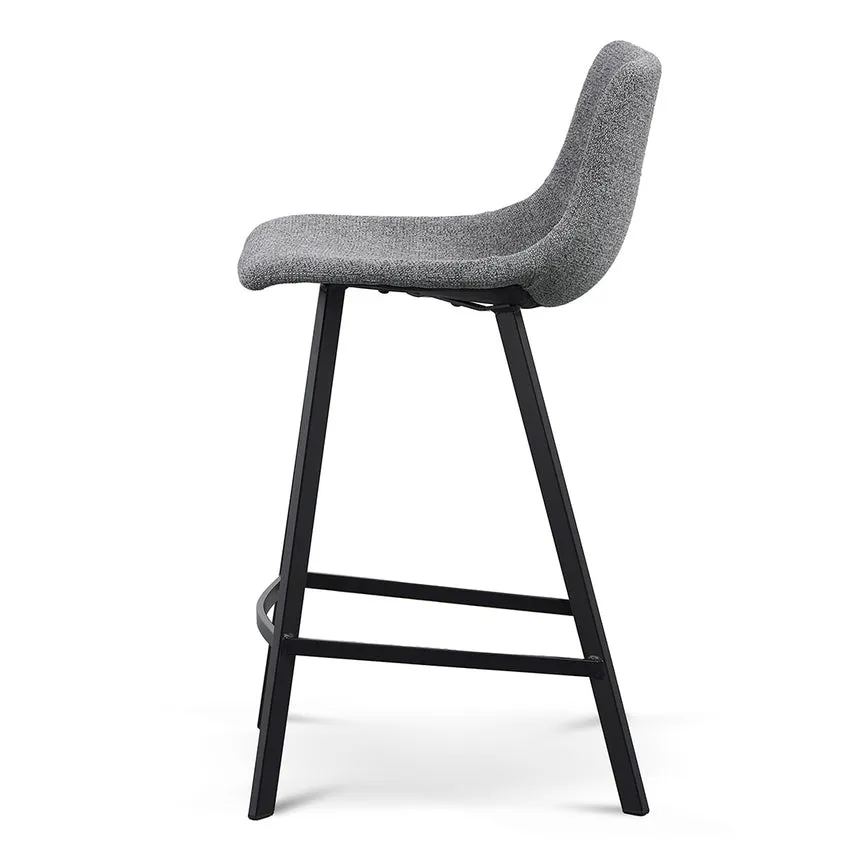 65cm Bar Stool - Spec Charcoal