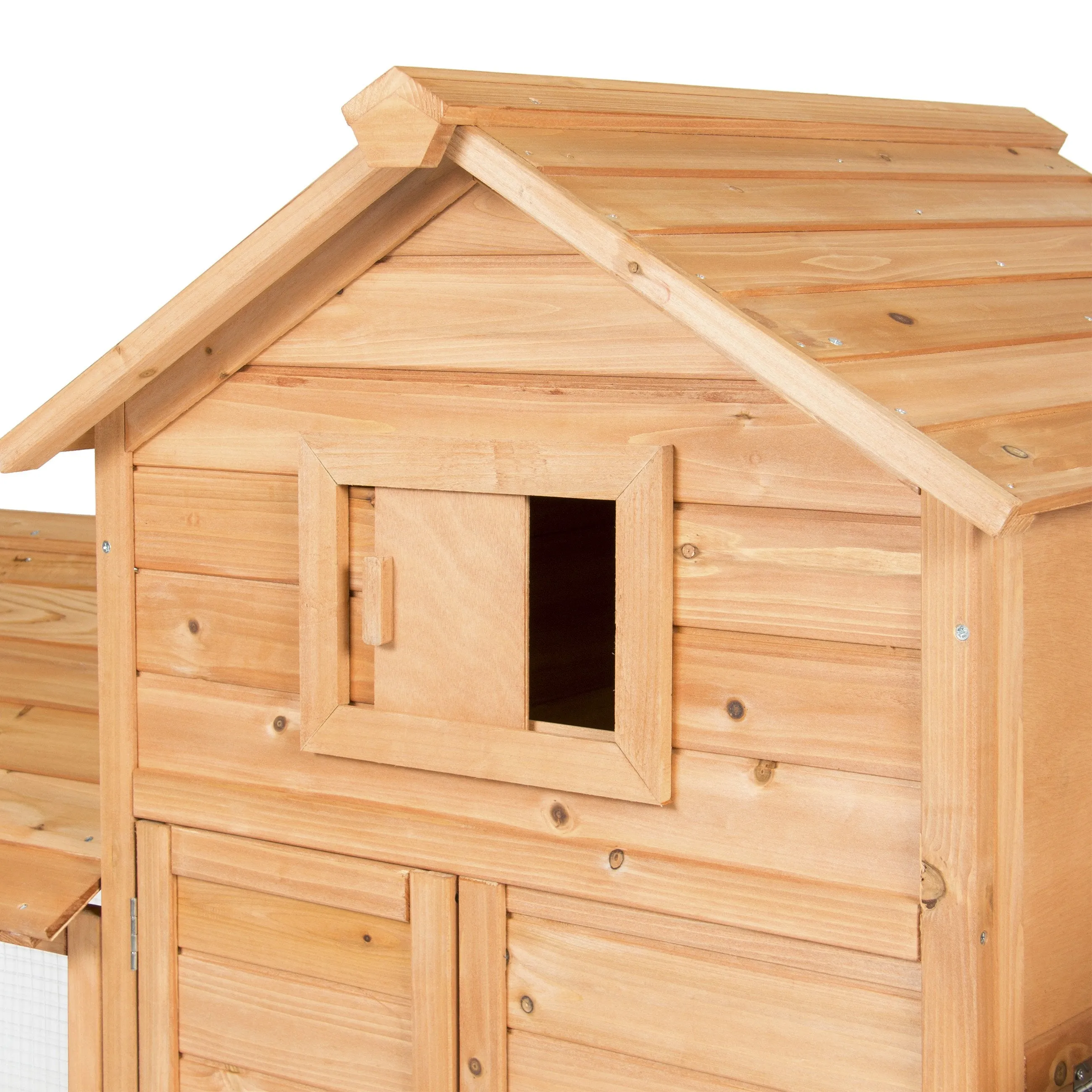 80in Wooden Chicken Coop