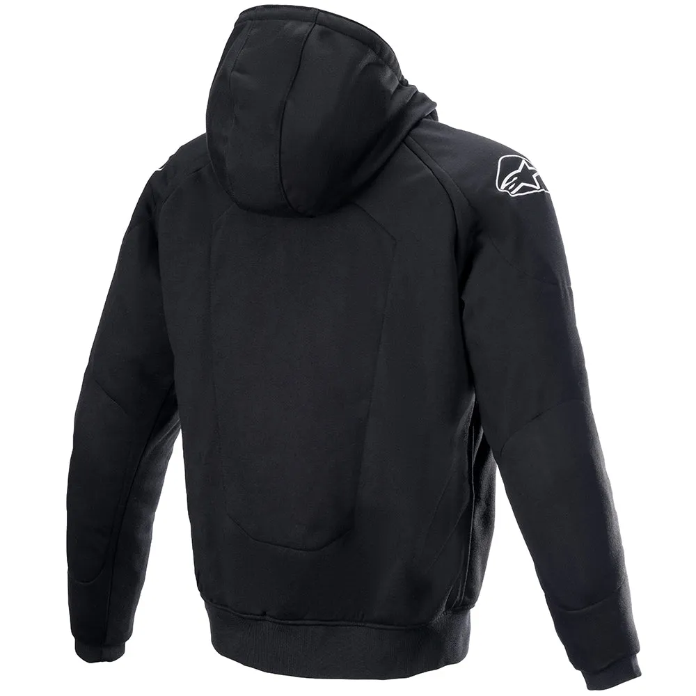 Alpinestars Chrome Ignition Hoodie Black Yellow Fluo