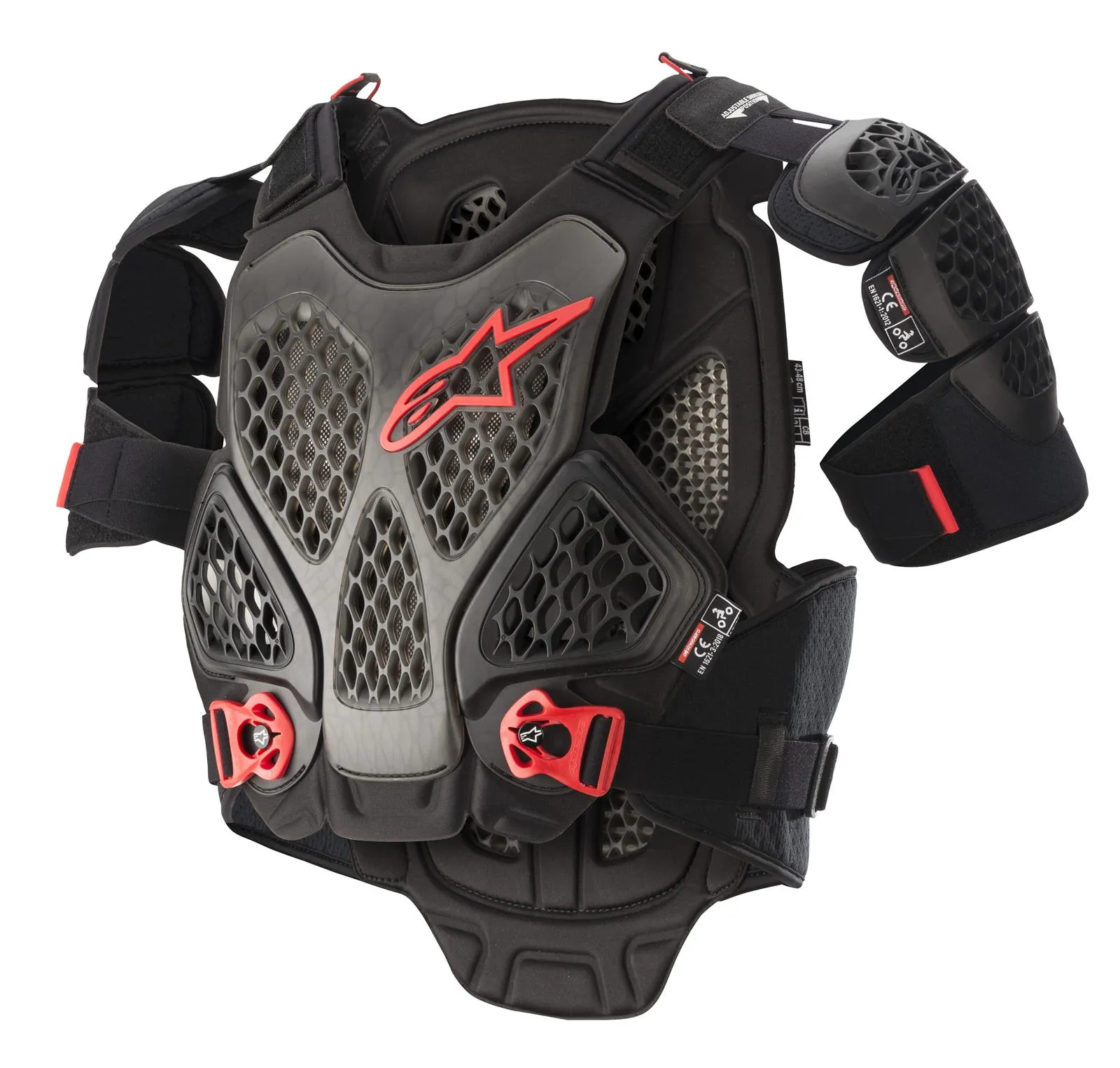 Alpinestars MX A-6 Full Chest Protectors 6700022-1036-M/L