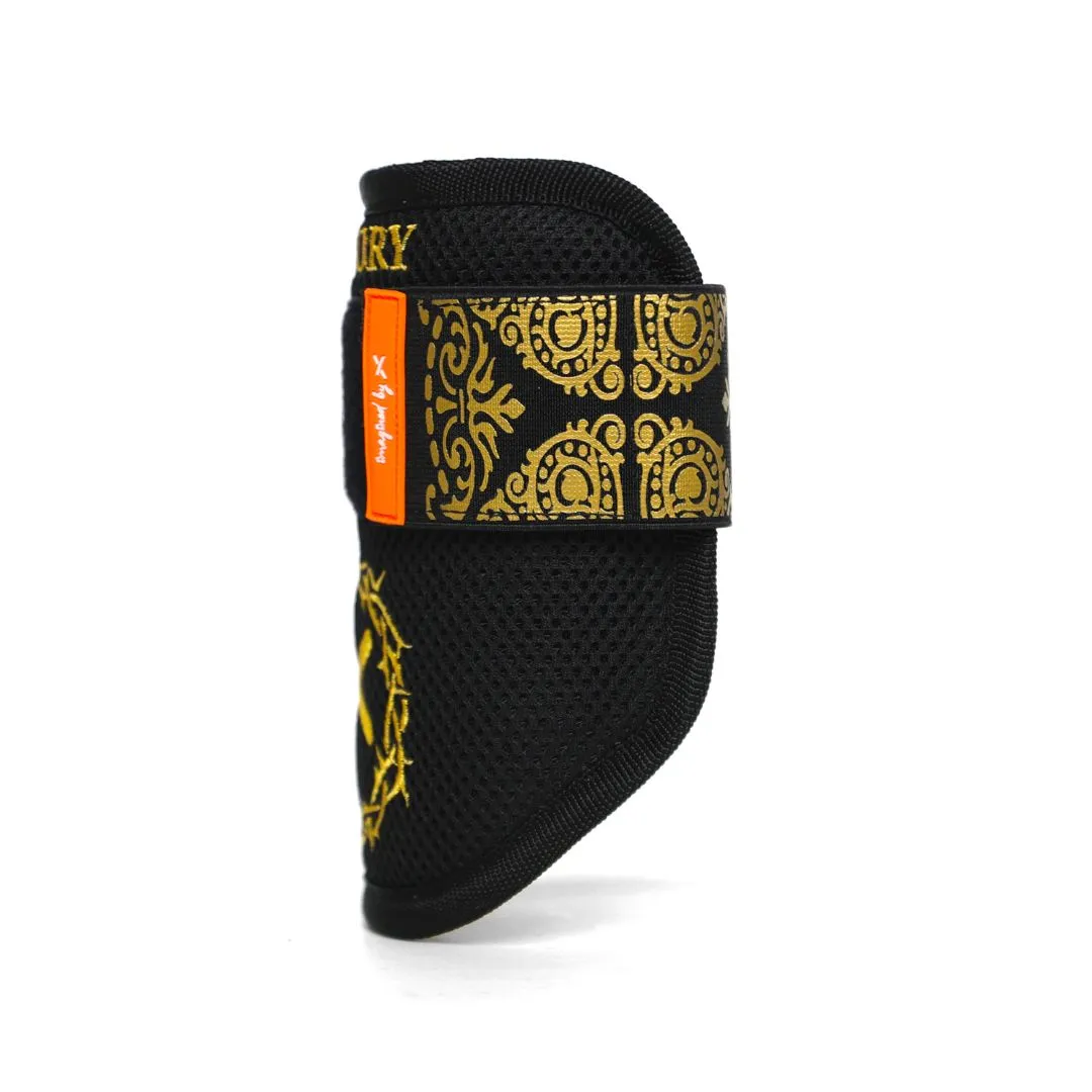 bible black binding edition | elbow guard