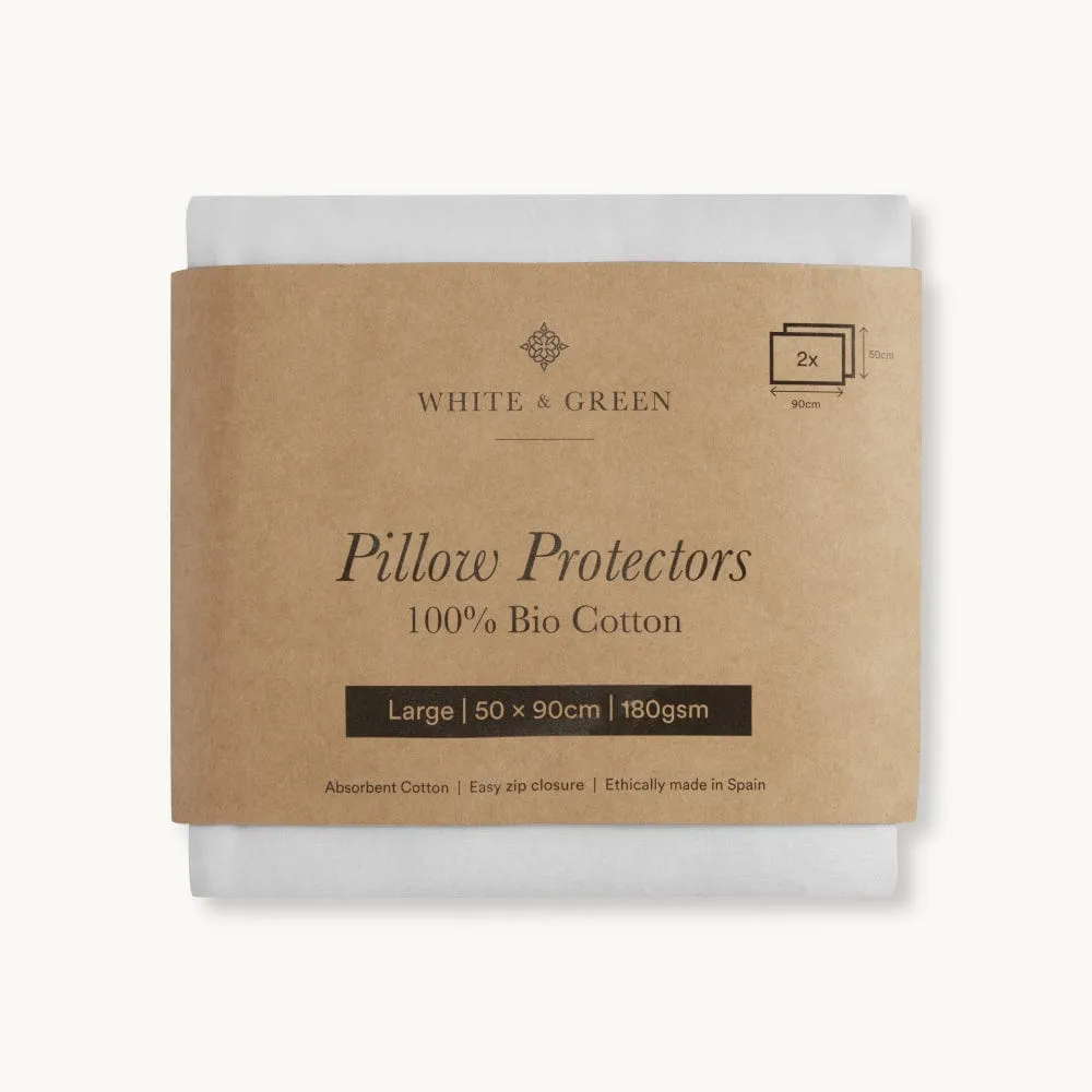 Bio Cotton Pillow Protector Set