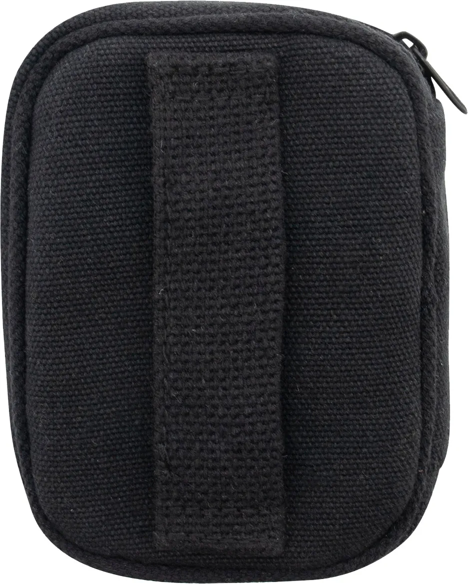 Black Military Zipper First Aid Kit Pouch