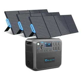 BLUETTI AC200P   3*PV200 | Solar Generator Kit