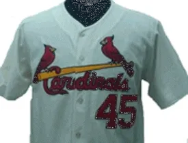 Bob Gibson Saint Louis Cardinals Throwback Home Jersey