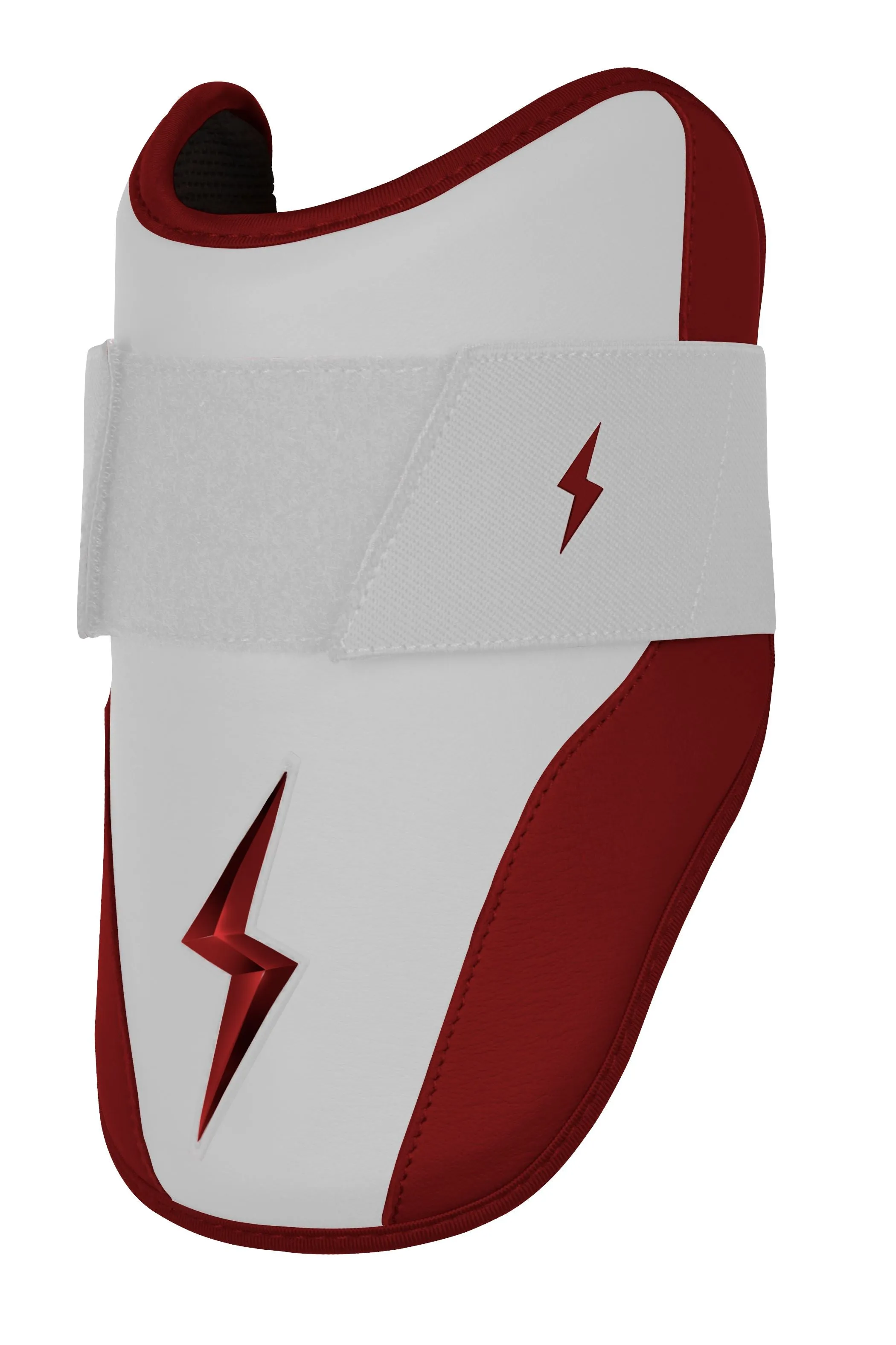 BRUCE BOLT Chrome Series Elbow Guard - MAROON