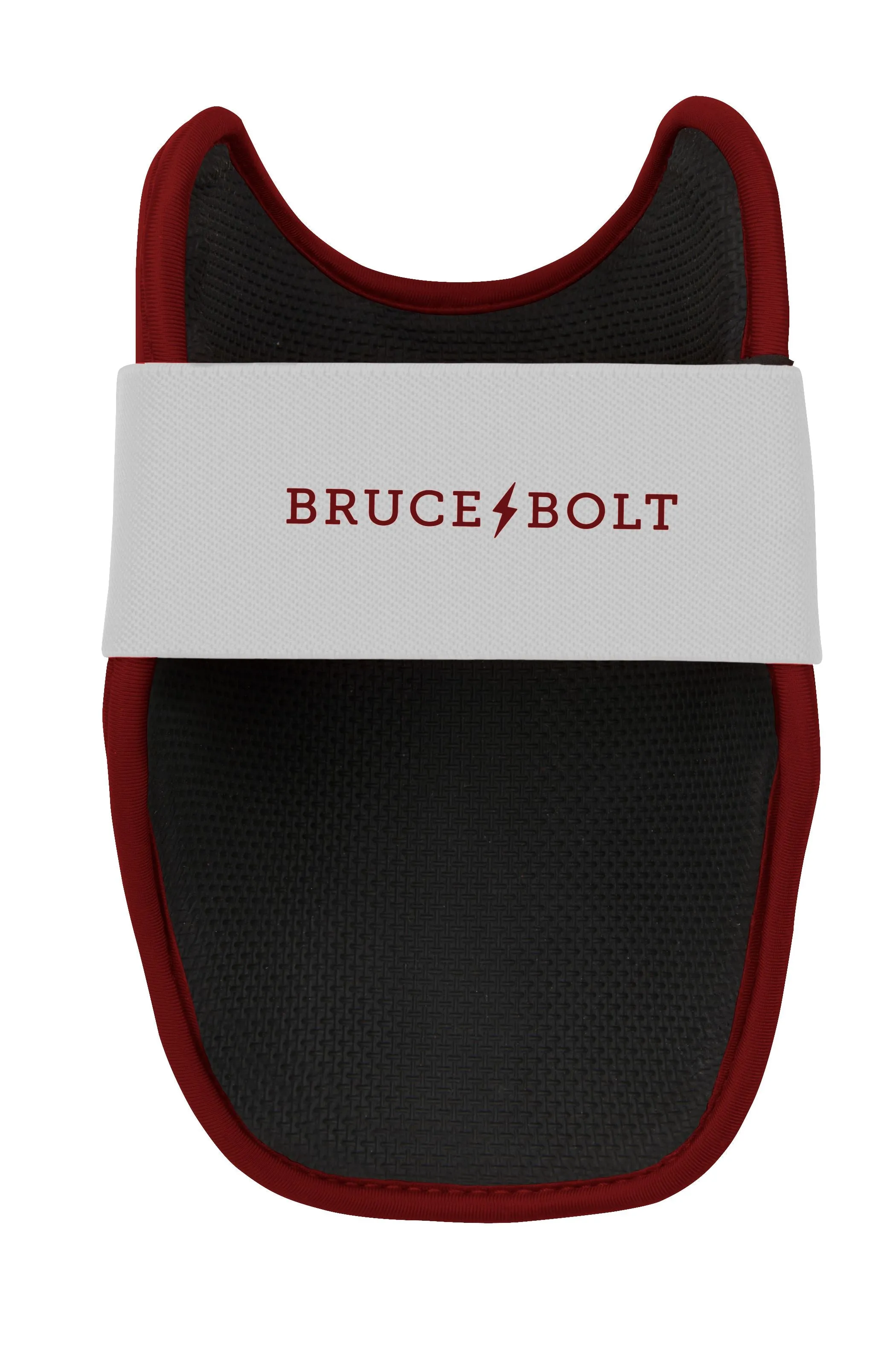 BRUCE BOLT Chrome Series Elbow Guard - MAROON