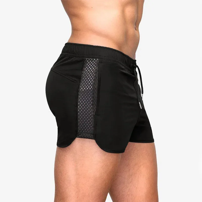 COZOK Men's Quick-Dry Side Mesh Training Shorts