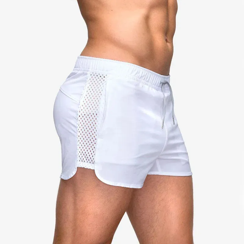 COZOK Men's Quick-Dry Side Mesh Training Shorts