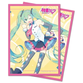 Digital Dreamland Diamond Delight Standard Deck Protector Sleeves (100ct) for Hatsune Miku