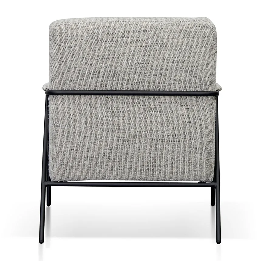 Fabric Armchair - Fog Grey