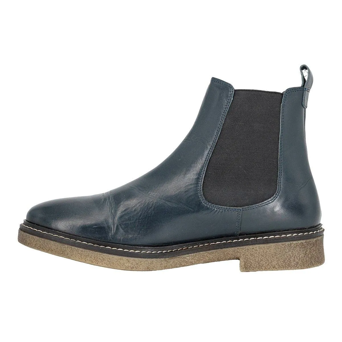 Find. Find Drepy Ankle Boots Leather Blue Colour For Women