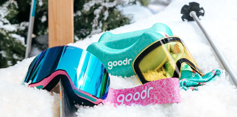 Goodr Snow G Snow Goggles - Bunny Slope Dropout