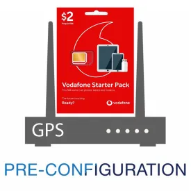 GPS Pre-Configuration Service (Plus 4G SIM Starter Pack - Vodafone)