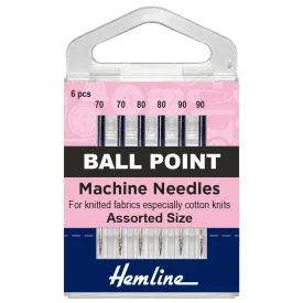 Hemline Machine Needle - Ball Point