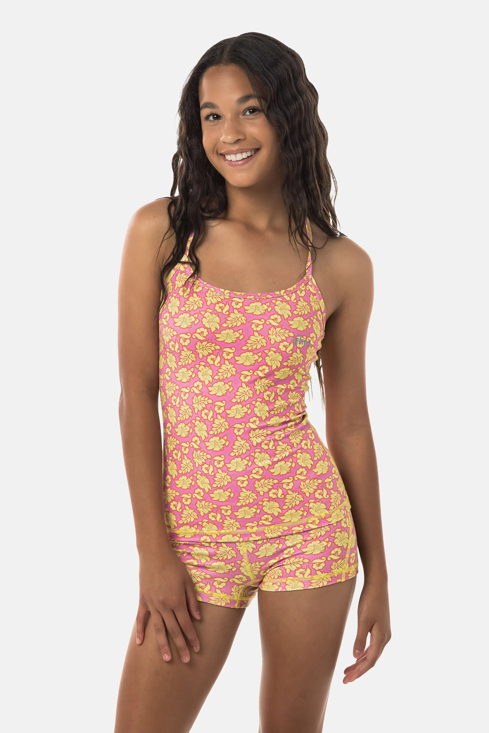 Kalani Luxe Singlet - Sunshine