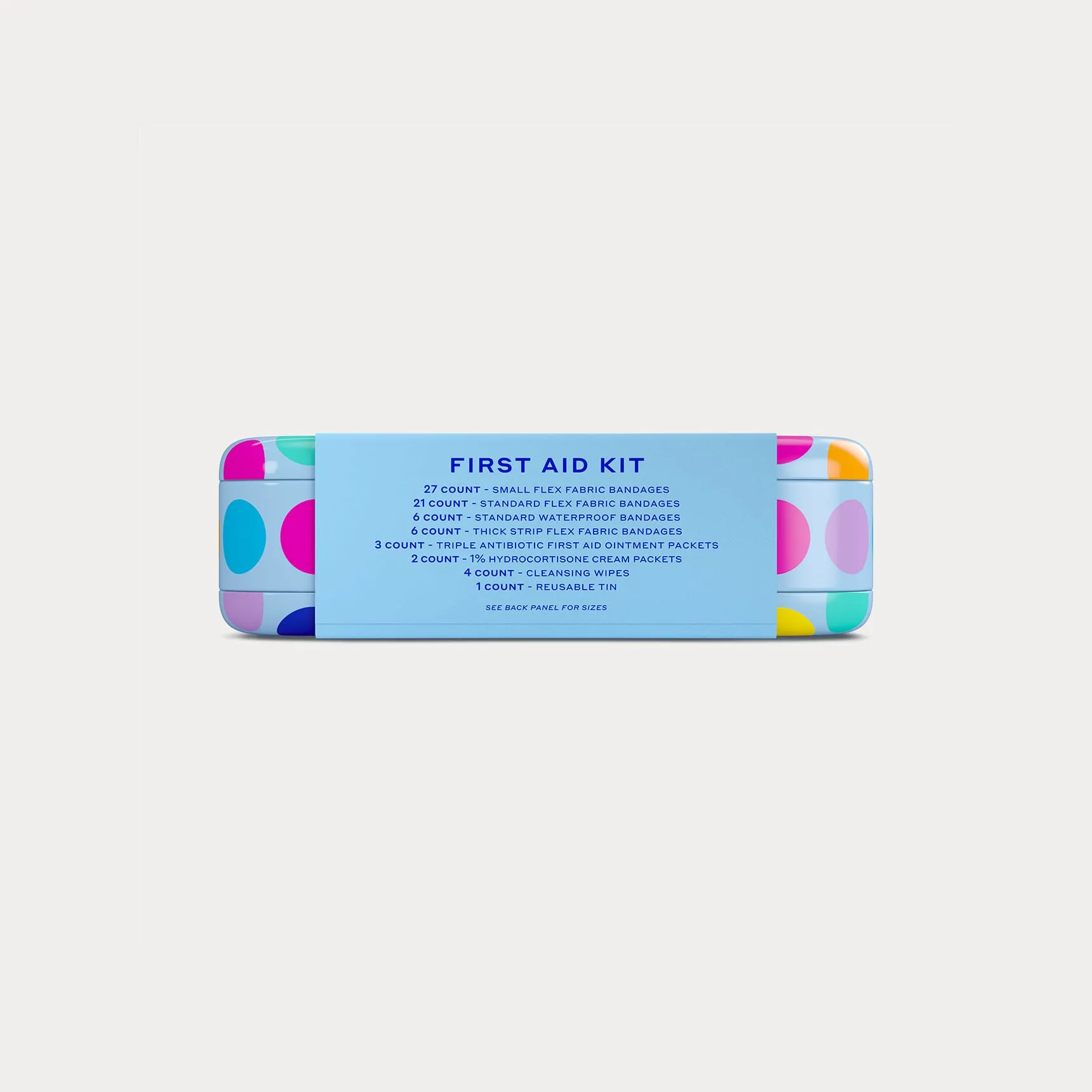 Kids First Aid Kit - Polka Dot 70CT