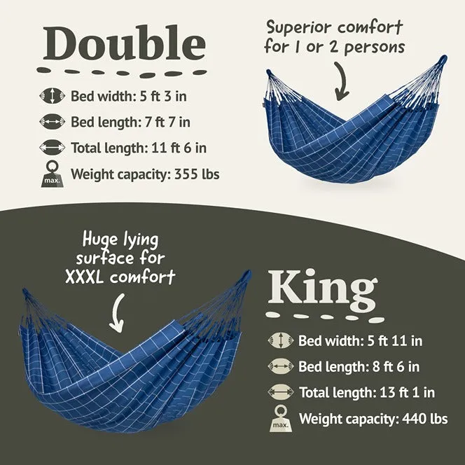 LA SIESTA Brisa Kingsize Classic Swing Hammock (W 180 cm)