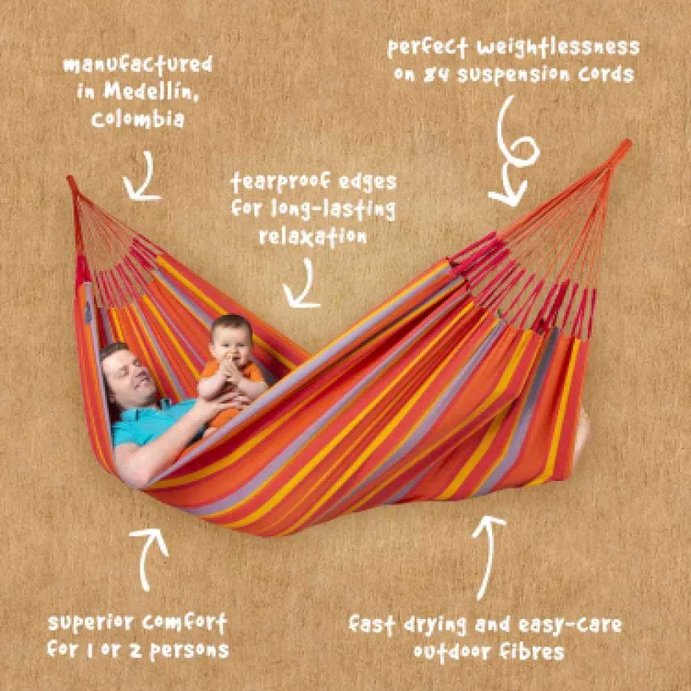 LA SIESTA Brisa Kingsize Classic Swing Hammock (W 180 cm)