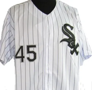 Michael Jordan Chicago White Sox Throwback Home Jersey