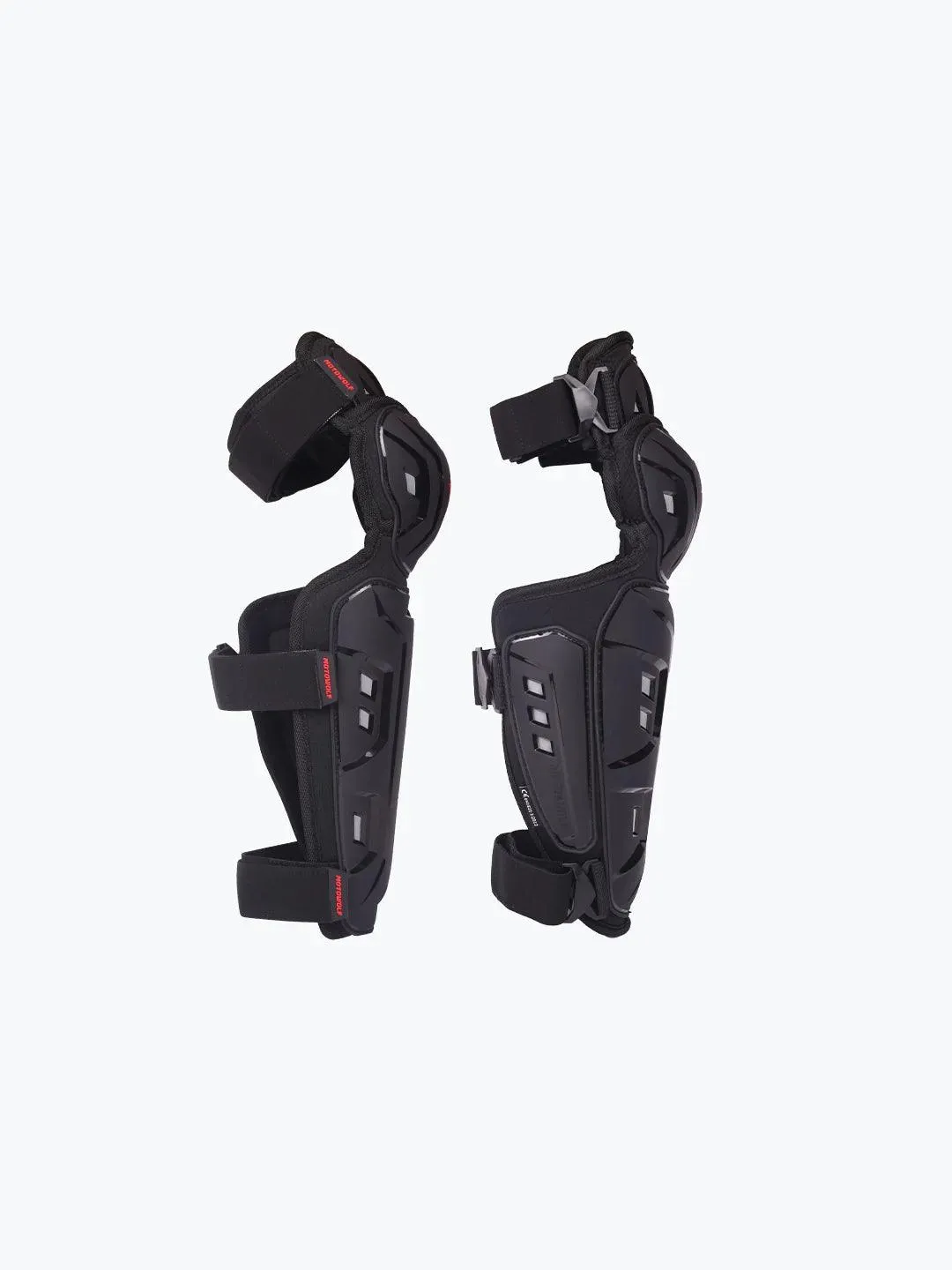 Motowolf Knee & Elbow Pad Black 1029