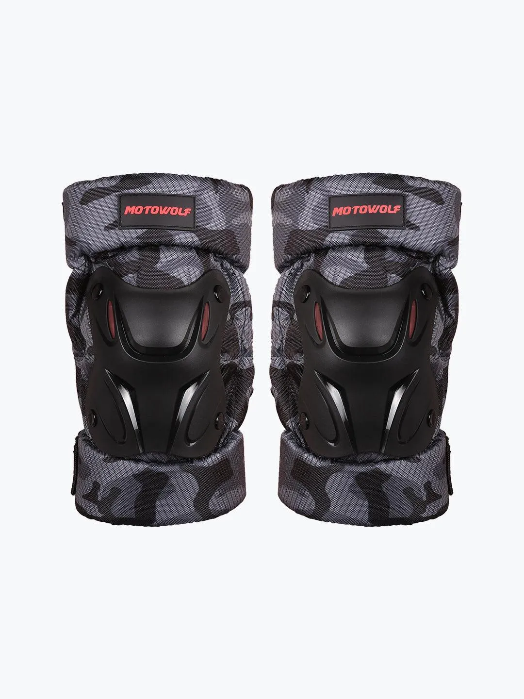 Motowolf Knee & Elbow Pad Short Camo 1010