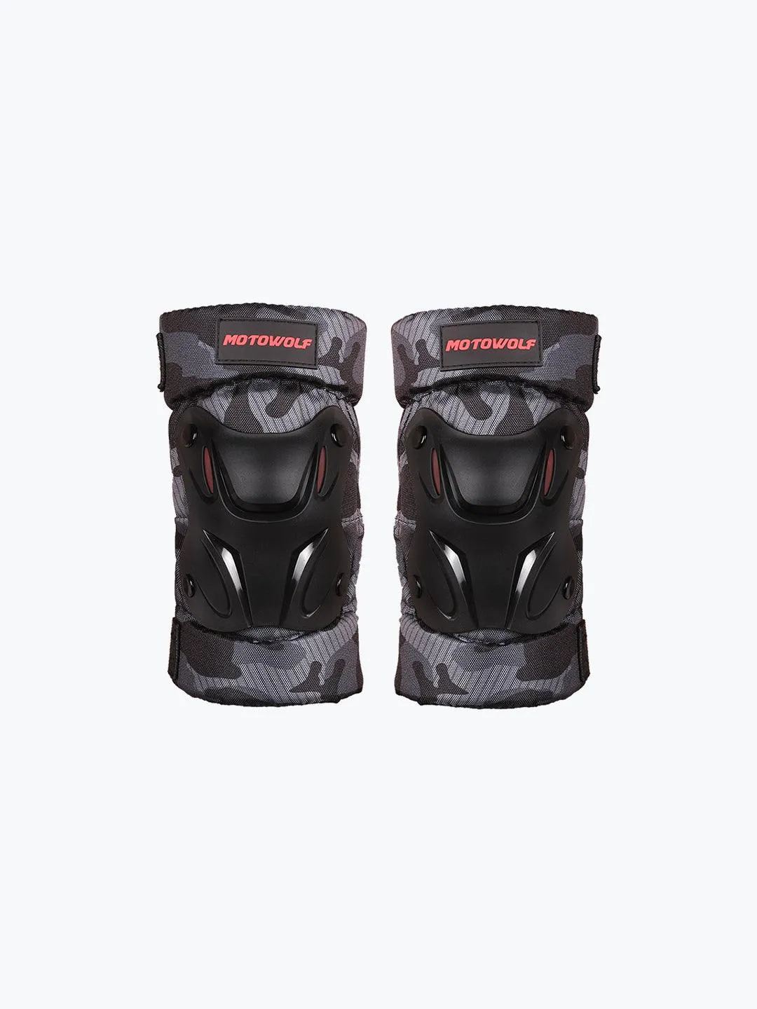 Motowolf Knee & Elbow Pad Short Camo 1010