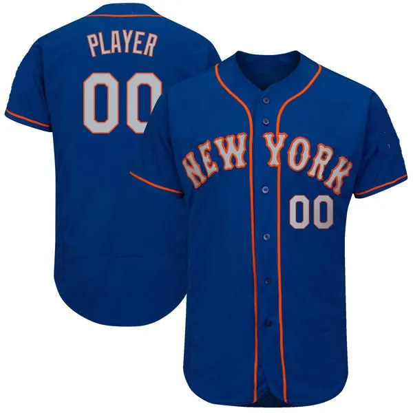 New York Mets Customizable Pro Style Baseball Jersey - 4 Styles Available