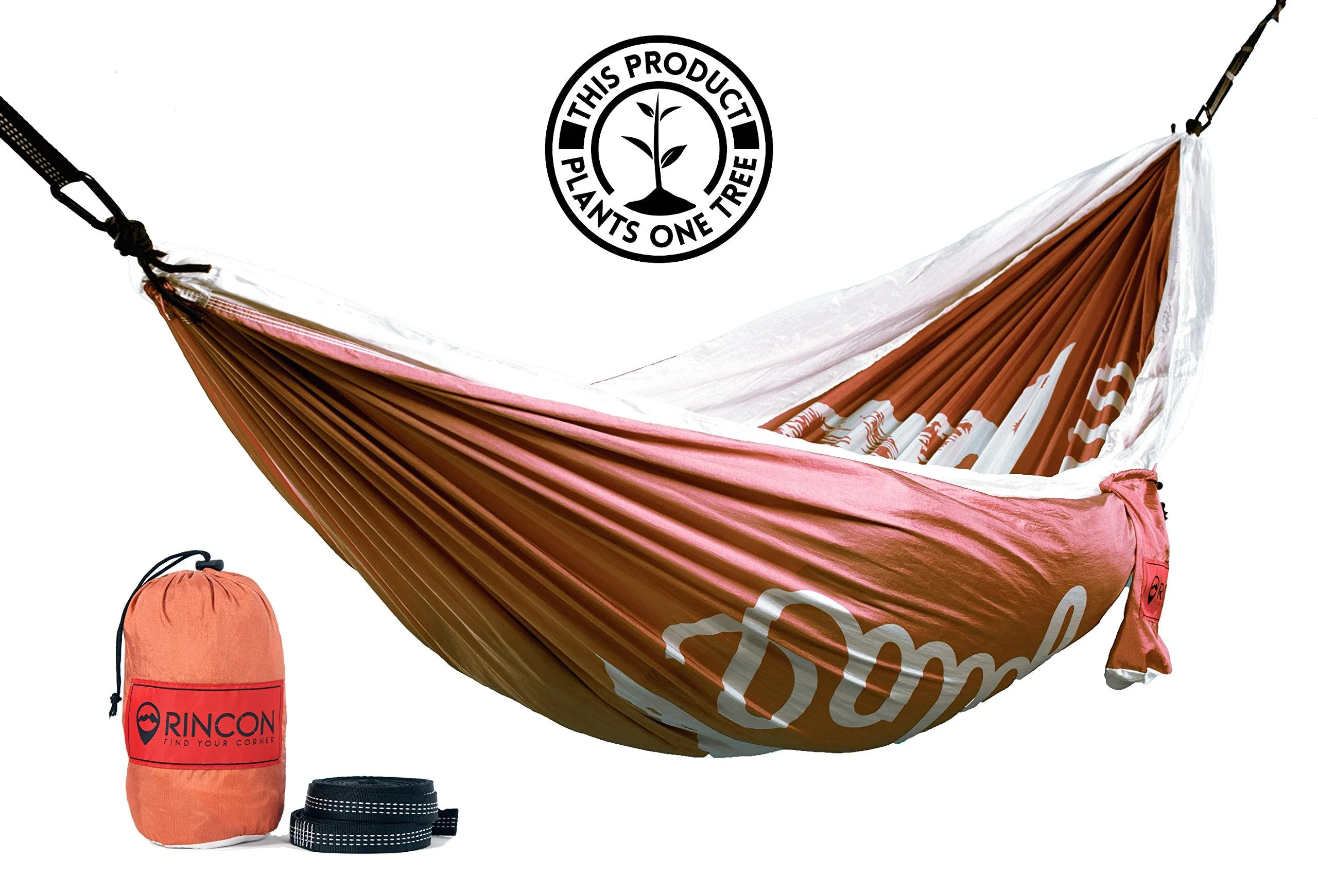 Parachute Double Camping Hammock with Tree Straps - Rincon