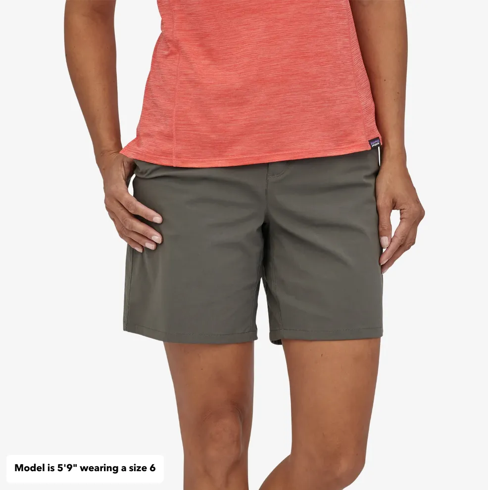 Patagonia Womens Quandary Short - 7in." Forge Grey