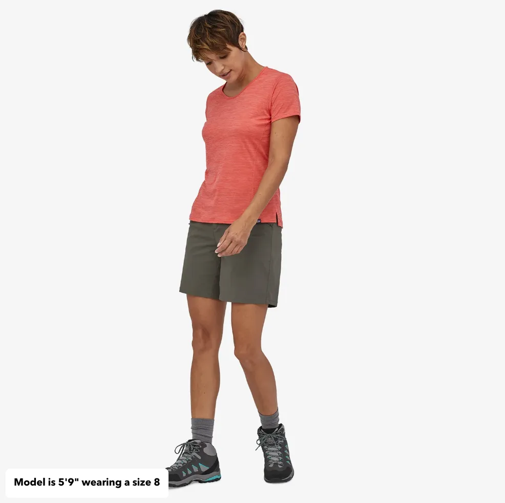 Patagonia Womens Quandary Short - 7in." Forge Grey