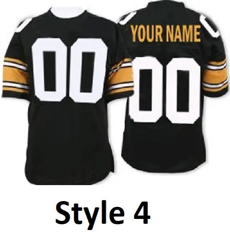 Pittsburgh Steelers Customizable Pro Style Football Jersey