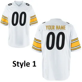 Pittsburgh Steelers Customizable Pro Style Football Jersey