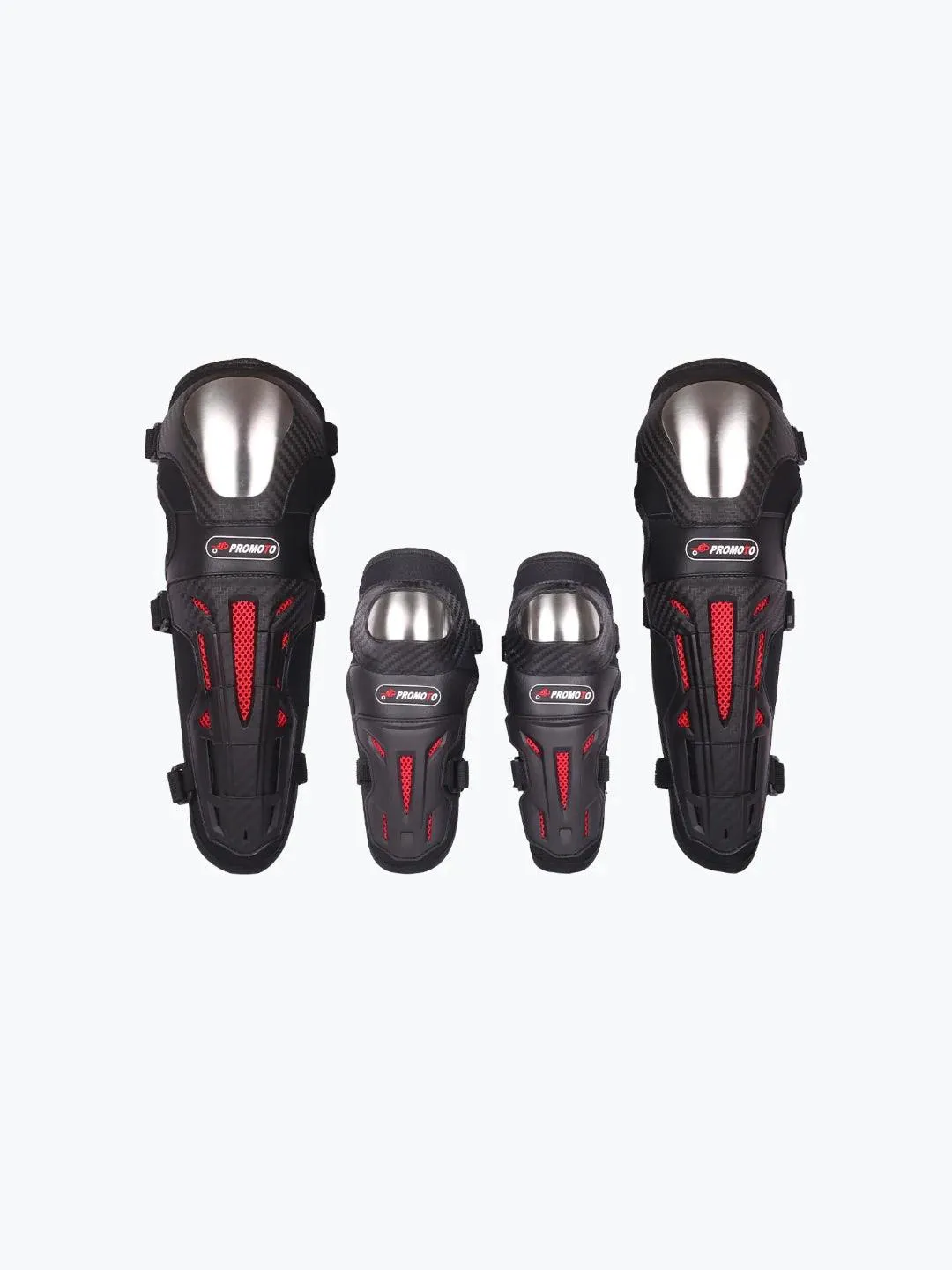 Promoto Kneeguard BSD-1009 Red Black