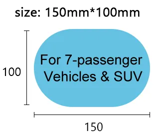 Rainproof film for Side Window and Rearview Mirror COMBO