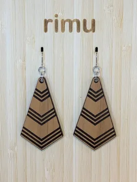 Rimu Earrings - Waikohu