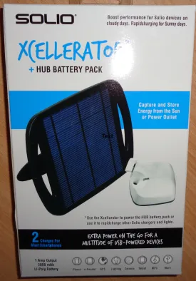 Solio Xcellerator   Hub Battery Pack