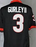 Todd Gurley Georgia Bulldogs College Football Throwback Jersey