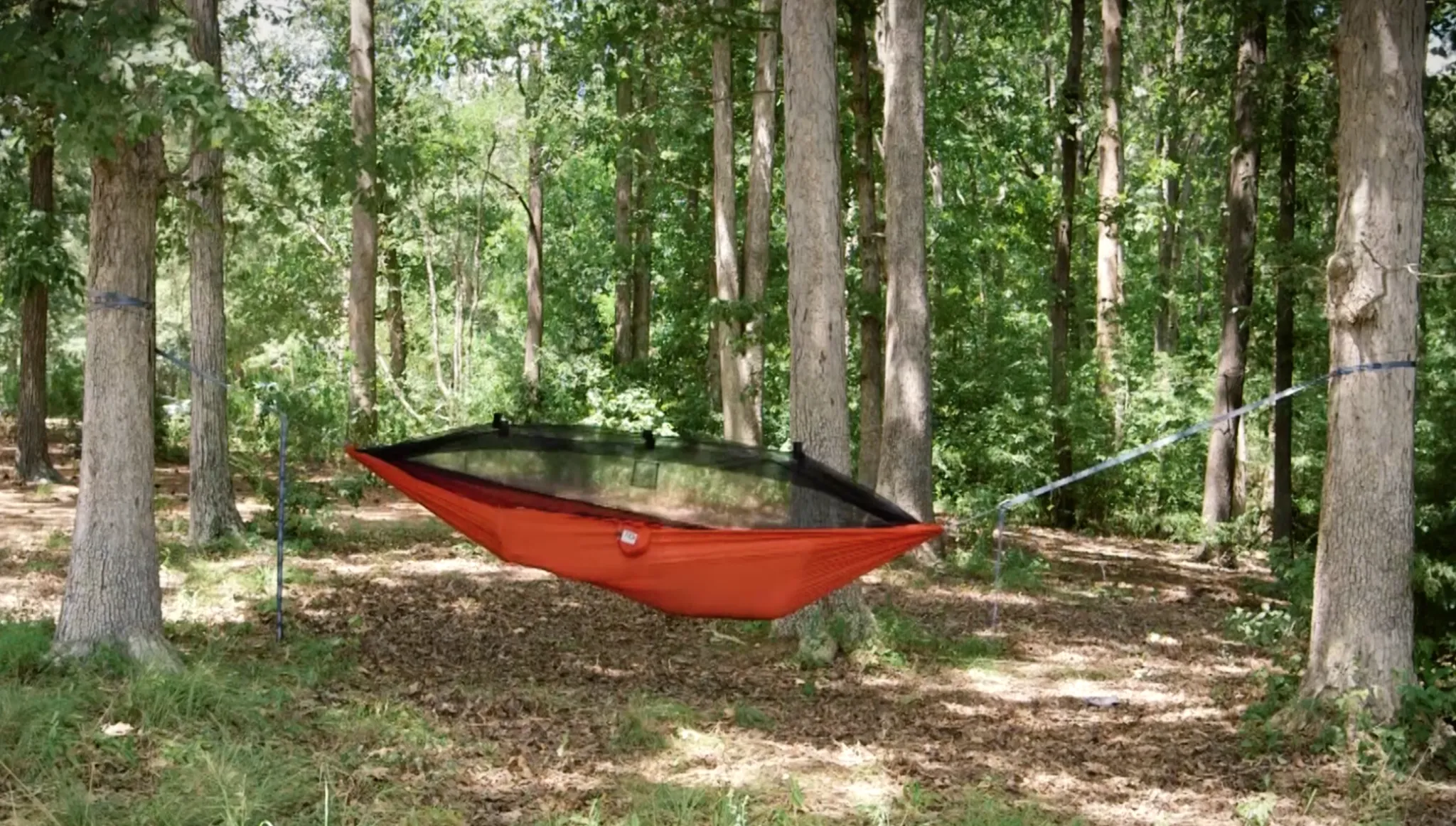 Twisted Big Mozzi Hammock - Red-Orange