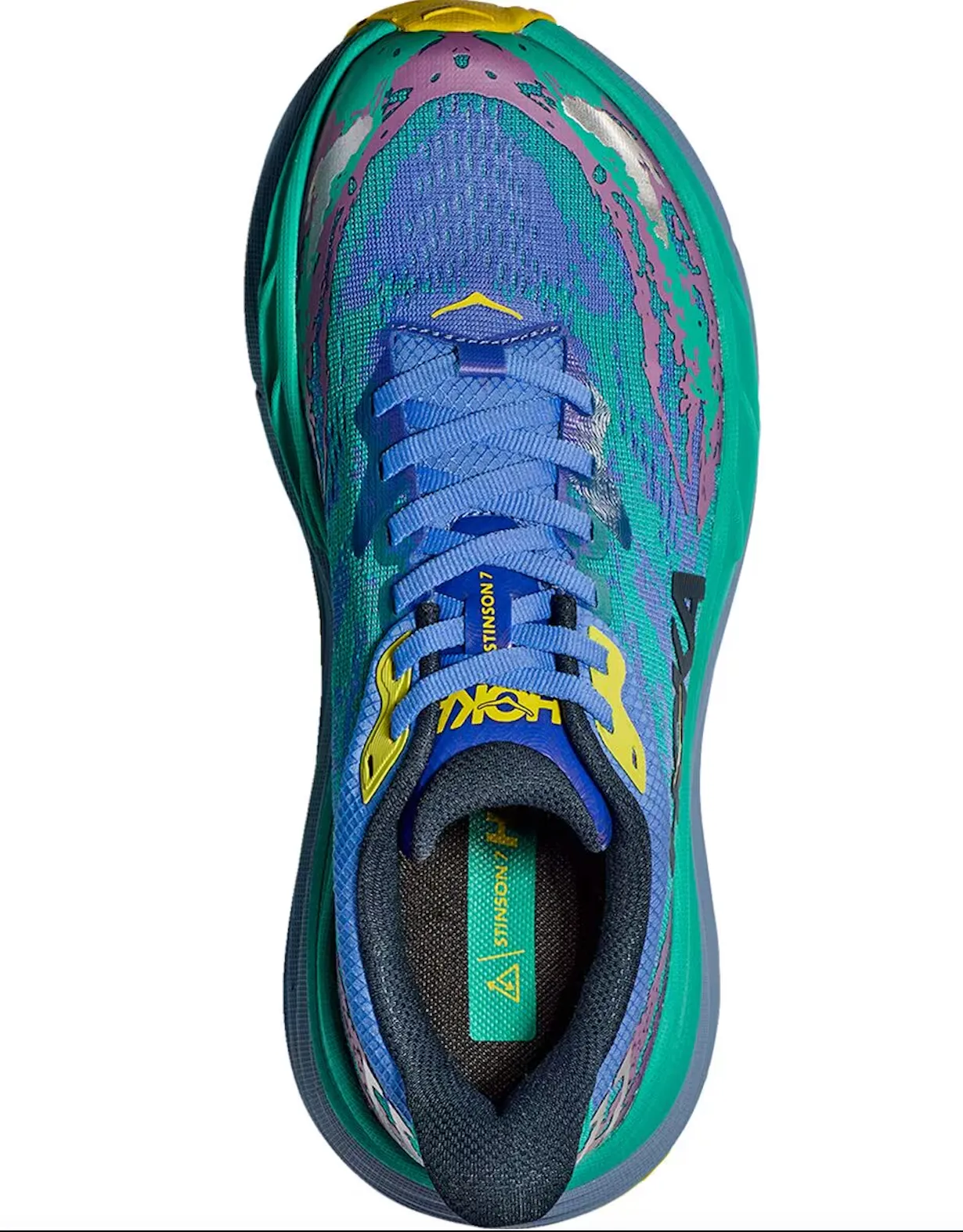 WOMEN'S HOKA STINSON 7 | VIRTUAL BLUE / TECH GREEN