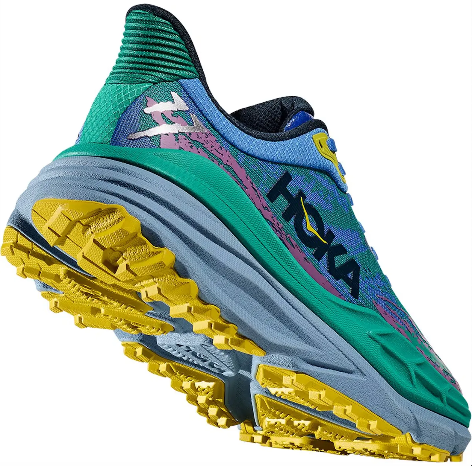 WOMEN'S HOKA STINSON 7 | VIRTUAL BLUE / TECH GREEN