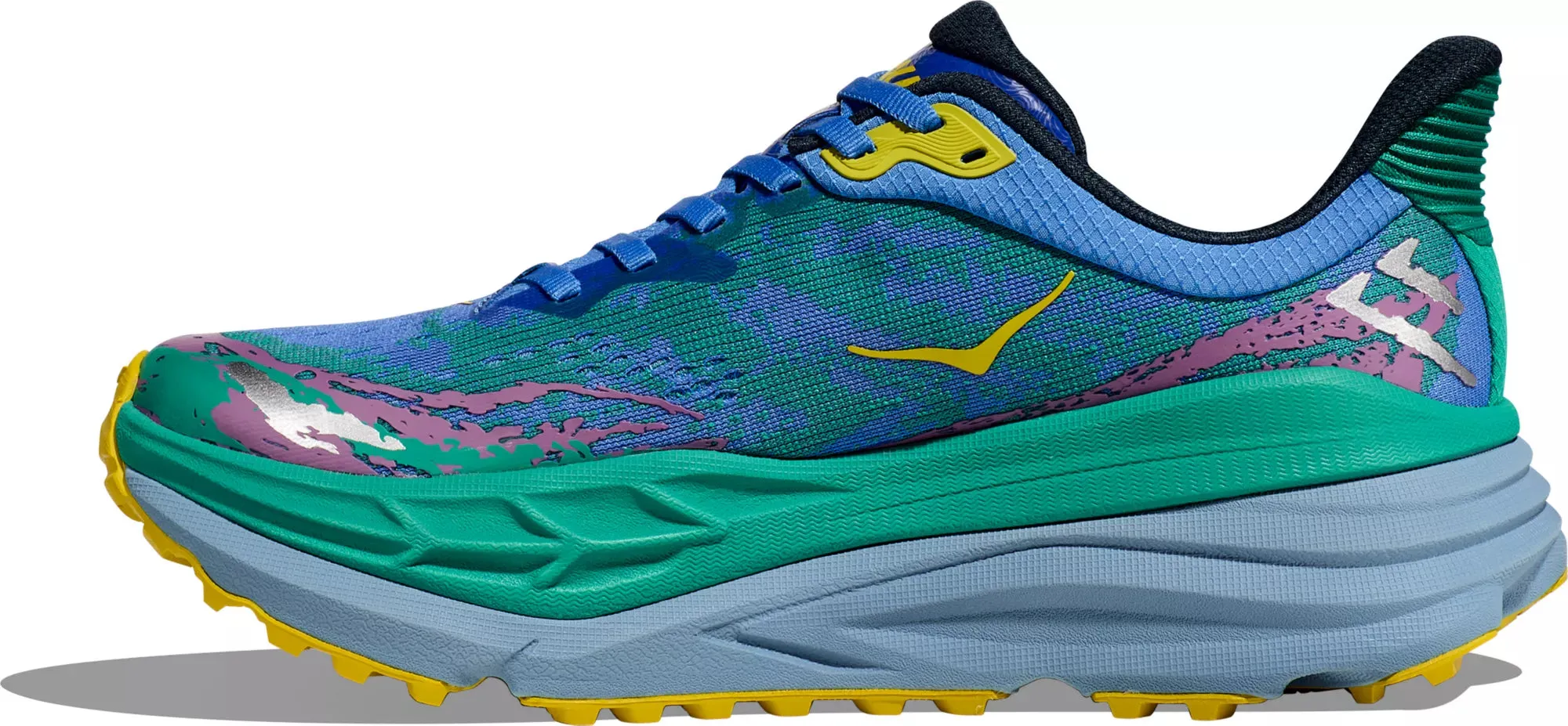 WOMEN'S HOKA STINSON 7 | VIRTUAL BLUE / TECH GREEN